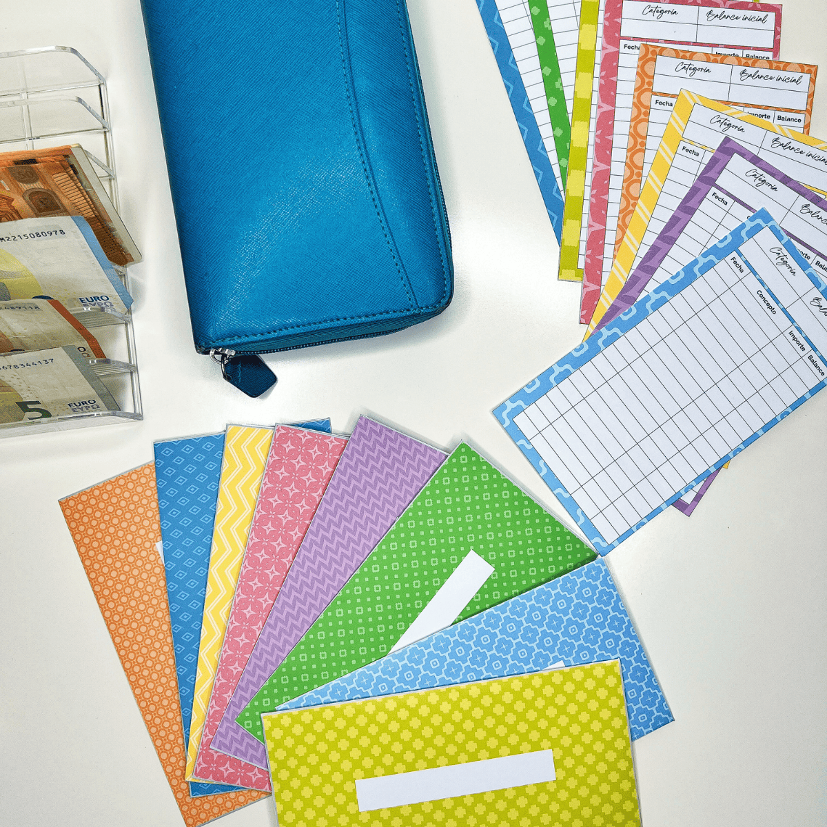 Sobres de efectivo - Geométricos 1