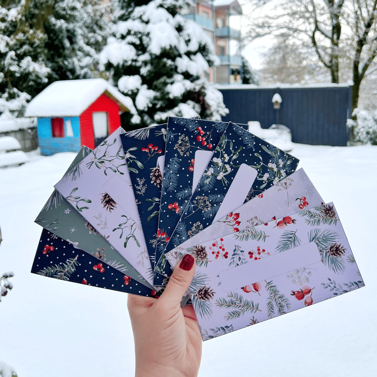 Sobres de efectivo - Navidad 1