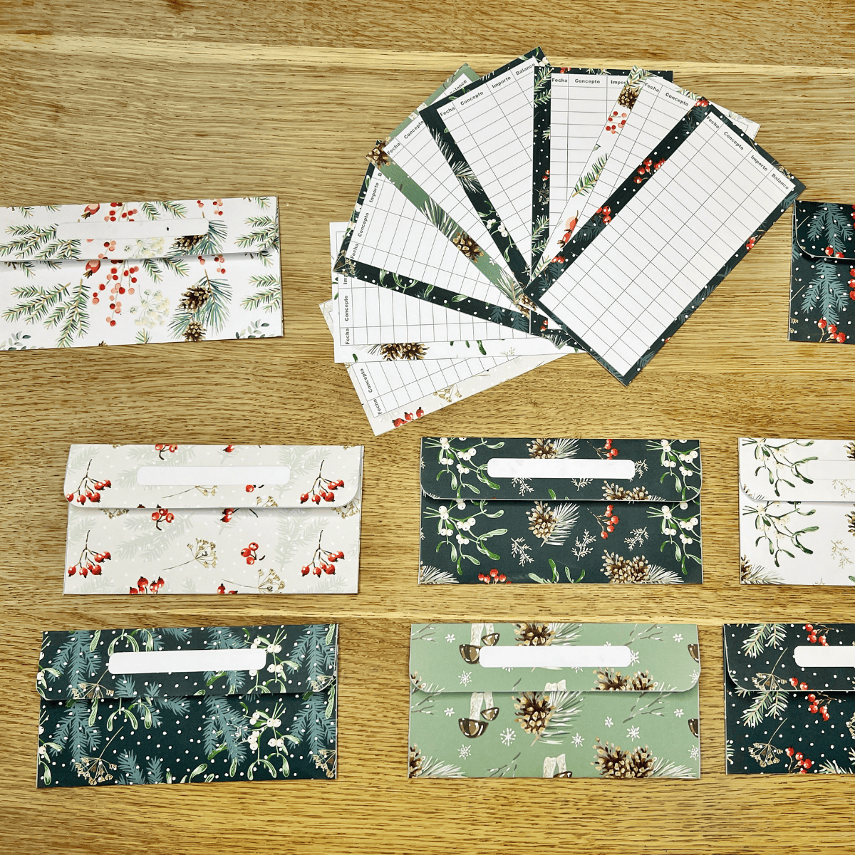 Sobres de efectivo - Navidad 4